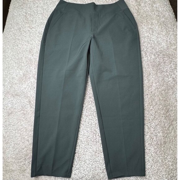 Athleta Endless High Rise Pant Straight Leg Bali Green - Picture 2 of 9